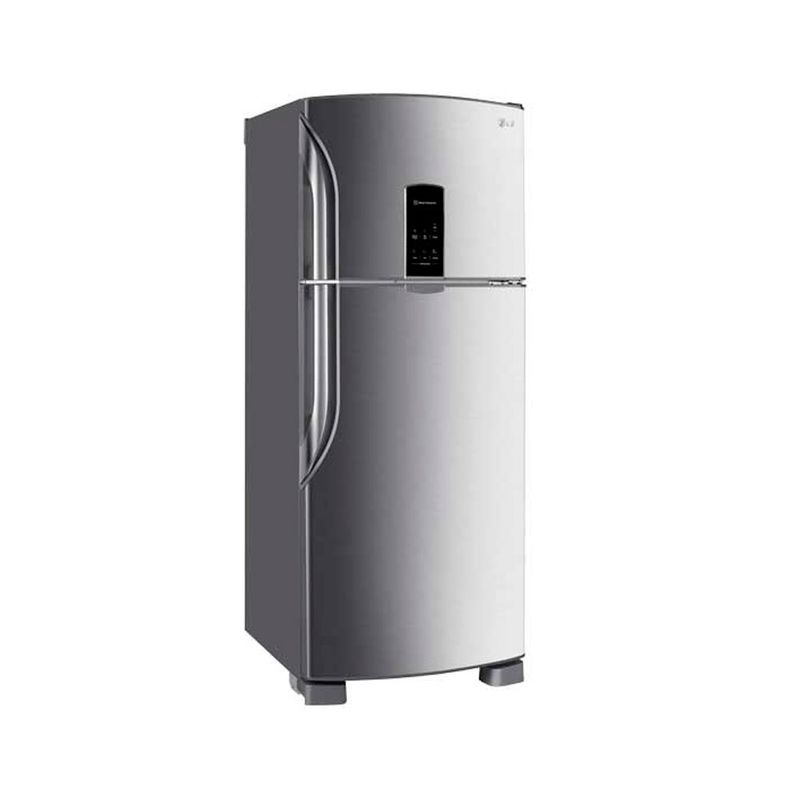 Refrigerador-Top-Freezer-LG-Fresh---Light-435L-Aco-Escovado-127V