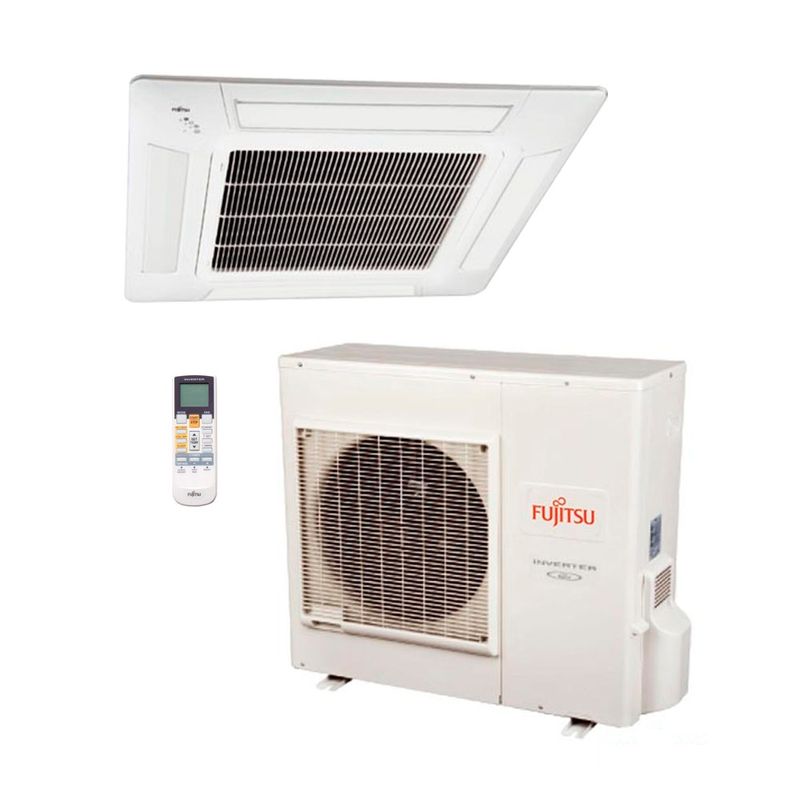 Ar-Condicionado-Split-Cassete-Inverter-Fujitsu-30.000-Btus-Quente-e-Frio-220v