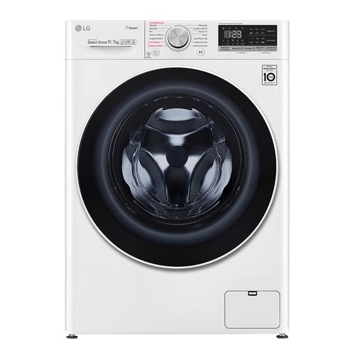 Lava e Seca Smart com Inteligência Artificial AIDD 11Kg LG VC4 CV5011WG4A Branca 220V