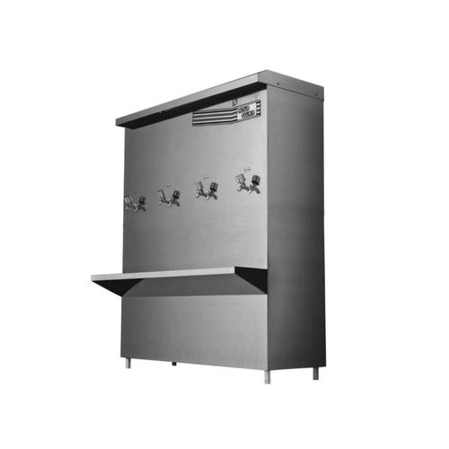 Bebedouro Industrial 4 Torneiras 200 Litros Acqua Gelata PRE200 Inox 220V