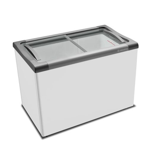 Freezer Horizontal Porta de Vidro 292 Litros Metalfrio NF30S Branco 220V