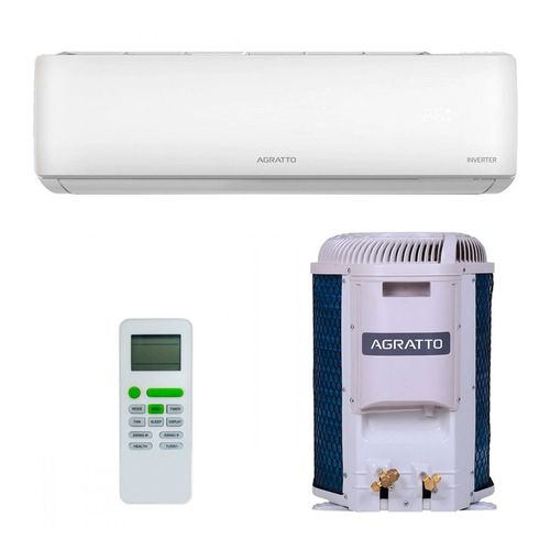 Ar Condicionado Split Hi Wall Agratto Eco Inverter 12.000 Btus Frio 220v