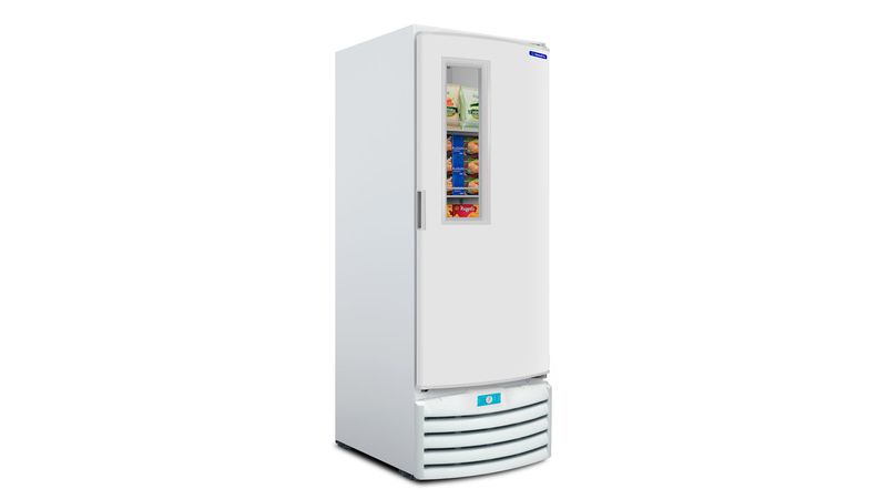 F*i Freezer Dupla Ação Porta de Vidro 531L Metalfrio VF55AH AllBlack