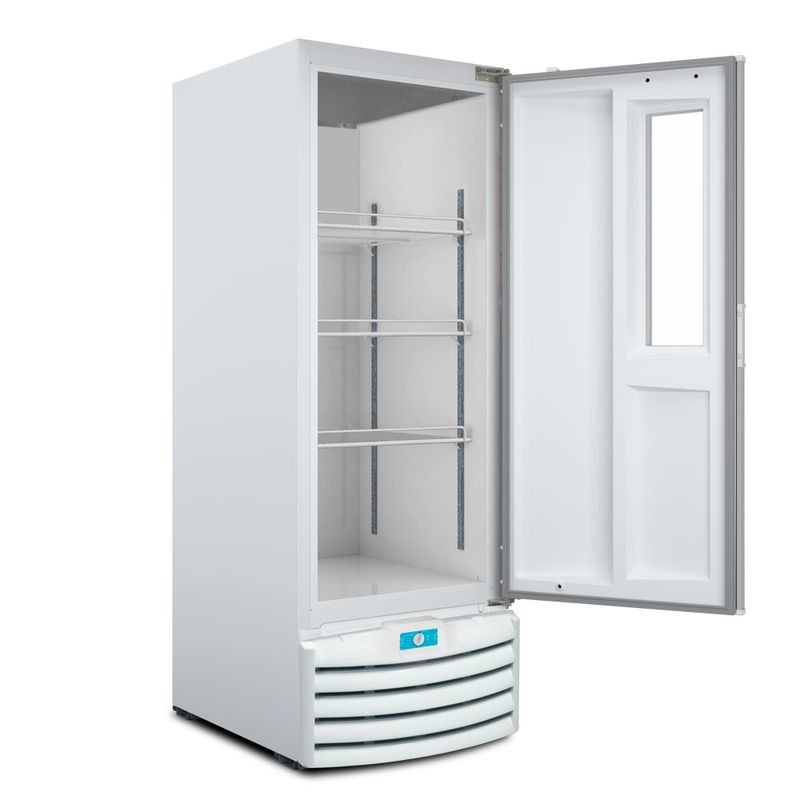 Freezer-Vertical-Tripla-Acao-Porta-com-Visor-509-Litros-Metalfrio-VF55FT-Branco-220V