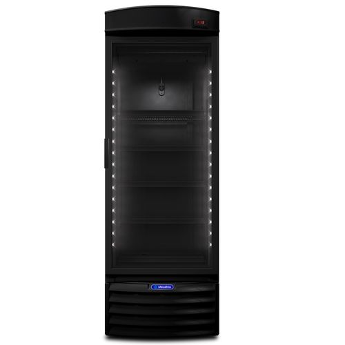 Expositor Vertical Frost Free Porta de Vidro 572 Litros Metalfrio VF50FH All Black 220V