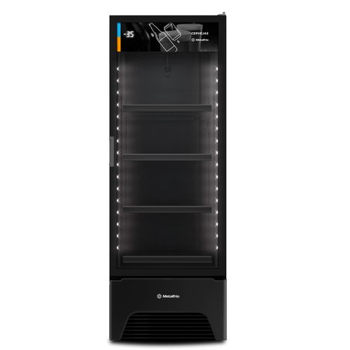 Cervejeira Porta de Vidro 572 Litros Metalfrio VN50AH All Black 220V