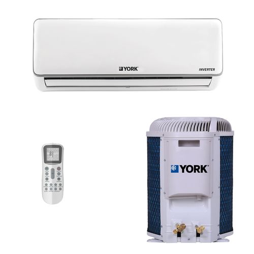 Ar condicionado Split Hi Wall Inverter York TOP 9.000 Btus Quente e Frio 220v