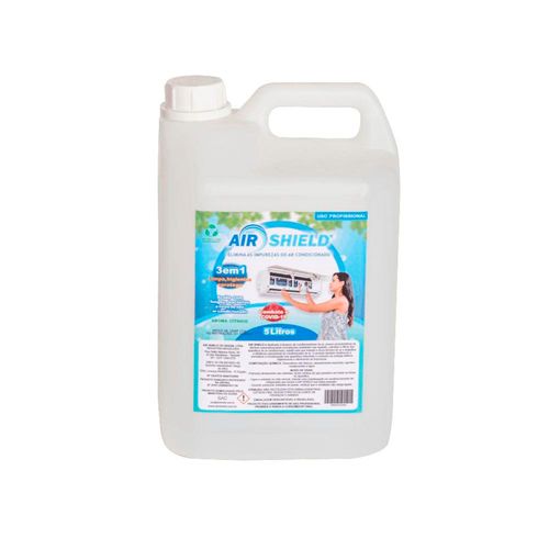 Higienizador Bactericida para Ar Condicionado Air Shield Galão 5 Litros