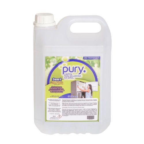 Higienizador Bactericida para Geladeira Pury 5 Litros