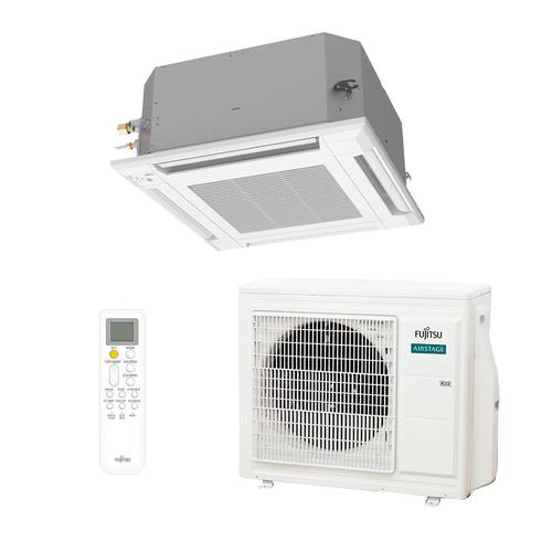 Ar condicionado Split Inverter Cassete Fujitsu Airstage Premium 18.000 Btus Quente e Frio 220v R-32