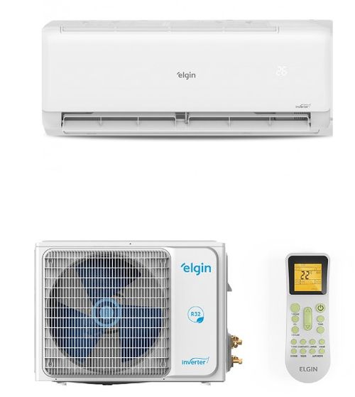 Ar Condicionado Split Hi Wall Inverter Elgin Eco II 24.000 Btus Quente e Frio 220v R-32