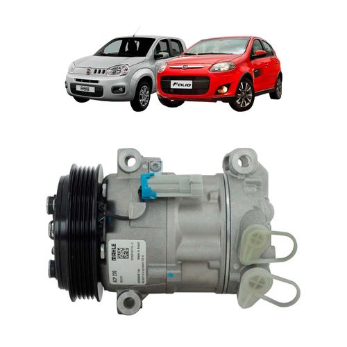 Compressor Mahle Fiat Fiorino/ Grand Siena/Mobi/ Palio/Strada/ Uno