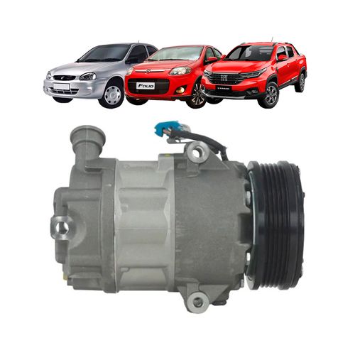 Compressor Mahle Chevrolet Fiat Corsa/Meriva/Doblo/Idea/Palio/Siena/Strada