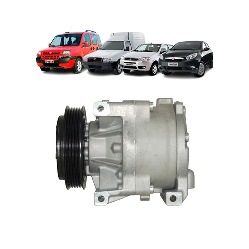 Compressor Denso Fiat Palio / Uno / Siena / Doblo / Fiorino