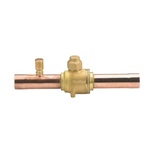 Válvula Esfera GBC 18s 3/4" Polegadas Solda Schrader Danfoss 009L7054