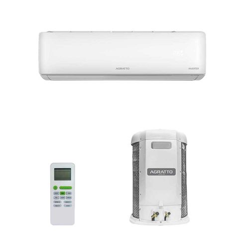 Ar Condicionado Split Hi Wall Agratto Liv Top Inverter 18.000 Btus Quente e Frio 220v R-32