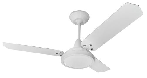 Ventilador de Teto Loren Sid Lumi Led Branco 127v