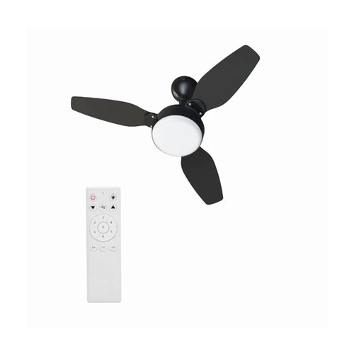 Ventilador de Teto Ventisol Legacy Preto Dupla Face com Controle Bivolt