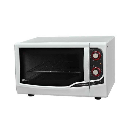 Forno Elétrico 44 Litros Fischer Gourmet Grill Bancada Branco 220v