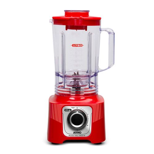 Liquidificador Power Max Arno 1400W LN63 Vermelho 220V