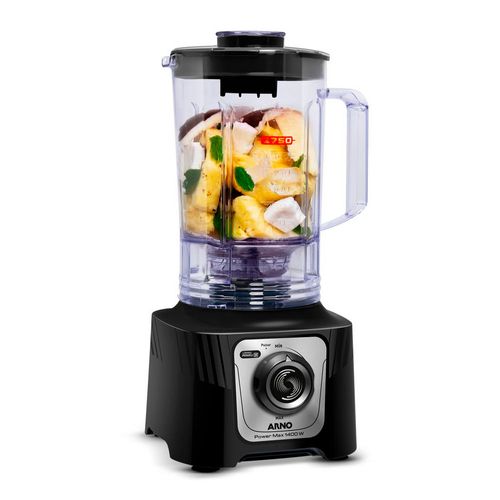 Liquidificador  Power Max Arno 1400w LN65 Preto 220V