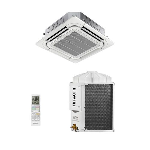 Ar Condicionado Split Cassete Air Core 500 Hitachi 4 Vias 48.000 Btus Frio 380v Trifásico