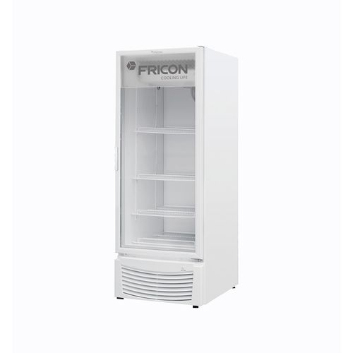 Expositor Vertical de Média Temperatura 402 Litros Porta de Vidro Fricon VCFM402-1V000 Branco 127V