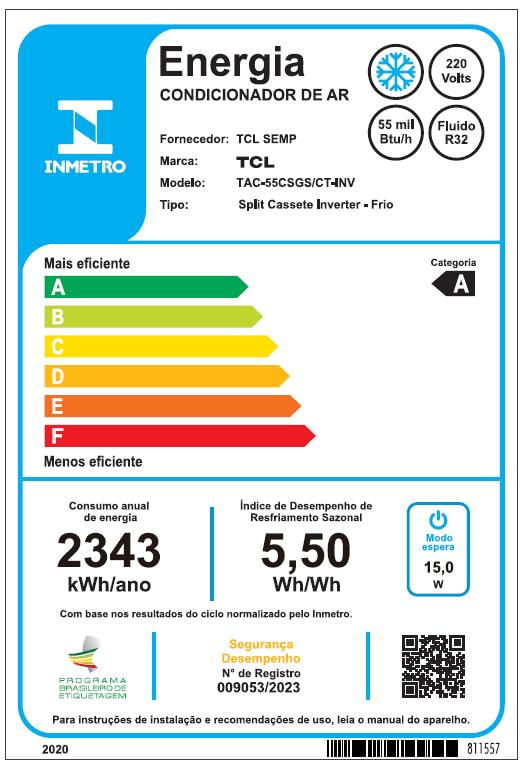 ar-condicionado-cassete-tcl-inverter-4vias-seloinmetro