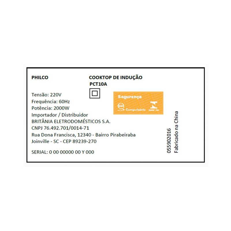 selo-inmetro-cooktop-de-inducao-philco-220v-climario