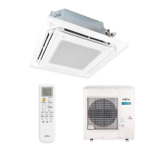 Ar Condicionado Split Cassete Inverter Fujitsu Airstage Premium 45.000 Btus Quente e Frio 220V R-32