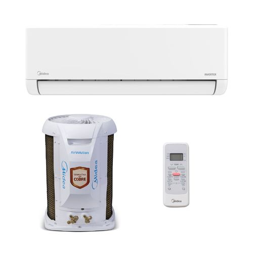 Ar Condicionado Split Hi Wall Midea AI AirVolution Inverter 22.000 Btus Frio 220V R-32