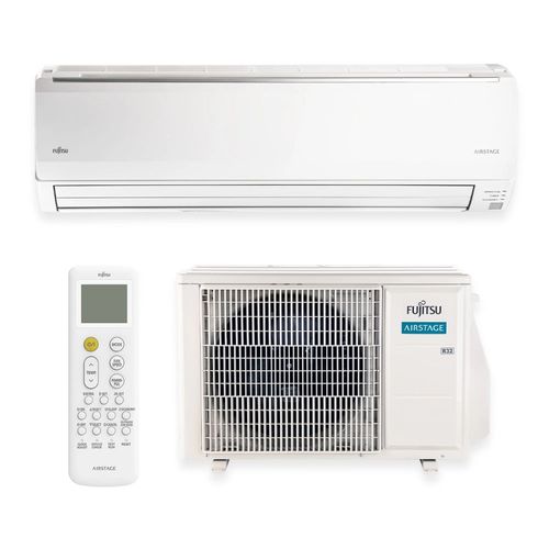 Ar Condicionado Split Hi Wall Fujitsu Airstage Premium Inverter 24.000 Btus Quente e Frio 220v R-32