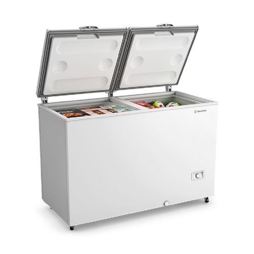 Freezer Horizontal Inverter Dupla Ação Chest Freezer Metalfrio DA420IFT01 419 Litros Branco Bivolt