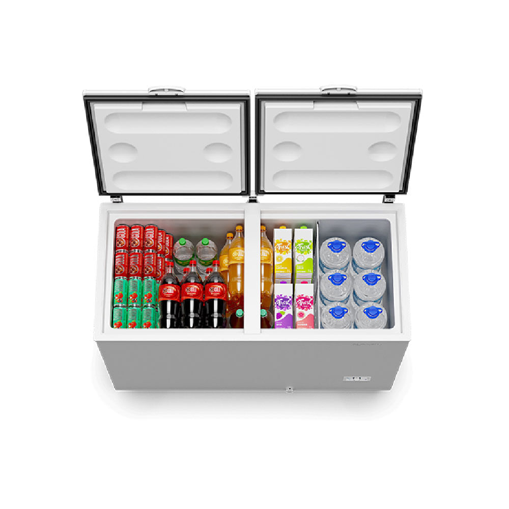 Freezer Horizontal Inverter Dupla Ação Chest Freezer Metalfrio