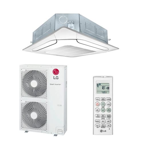 Ar Condicionado Split Cassete 4 Vias Inverter LG 48.000 Btus Quente e Frio 220v R-32
